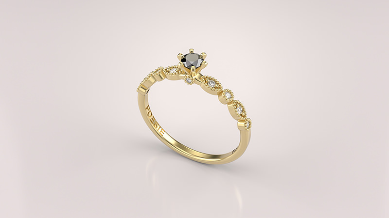 anel-solitário-diamante-negro