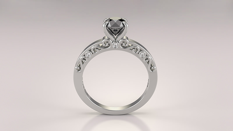 anel-solitario-elegante-com-diamante-negro
